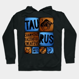 Zodiac TAURUS Graffiti Box Series Hoodie